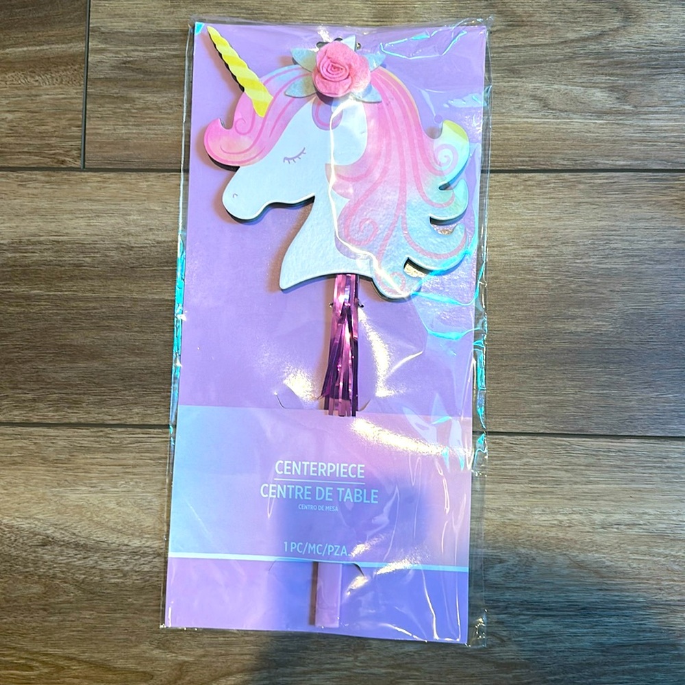 🦄Enchanted unicorn centerpiece stick🦄